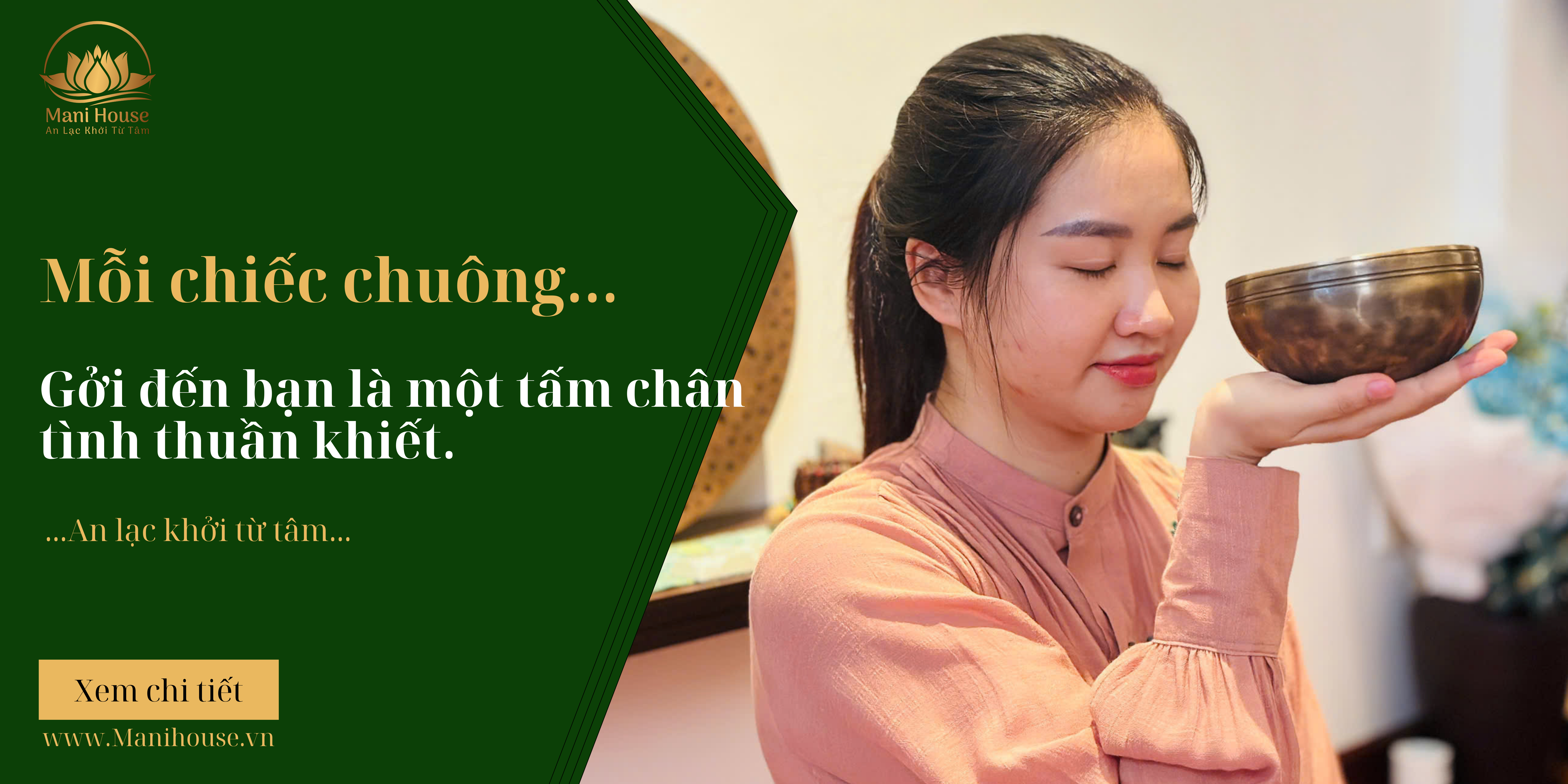 Mỗi chiếc chuông gởi đến bạn là một tấm chân tình thuần khiết.