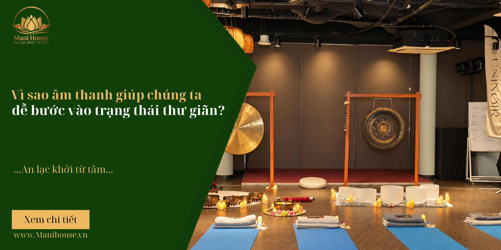 Vì sao âm thanh giúp chúng ta dễ bước vào trạng thái thư giãn?